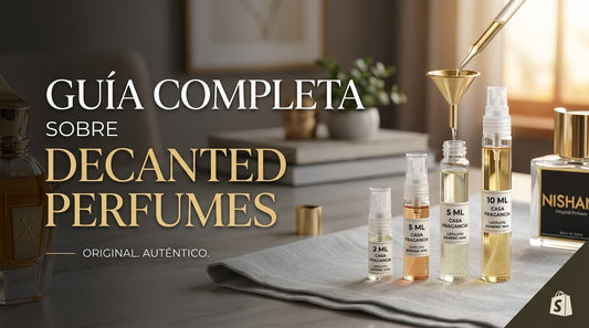 Qué es un decant de perfume (y por qué no es lo mismo que una muestra)